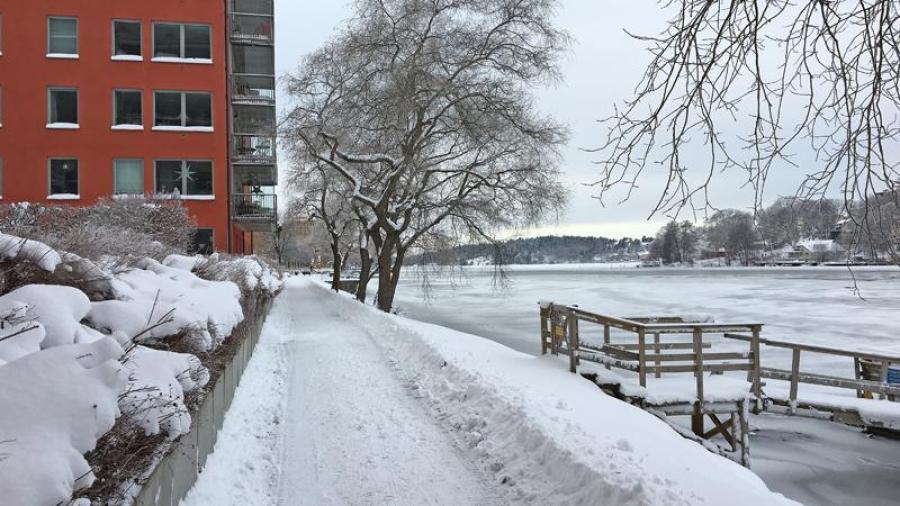 Vinter i Gröndalssundet