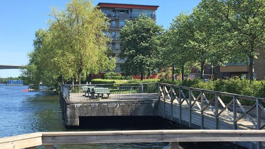 Sommar vid Brf Gröndalssundet