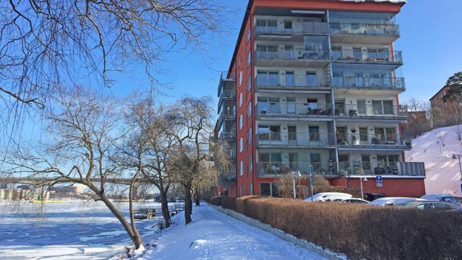 Vinter och kyla vid Gröndalssundet